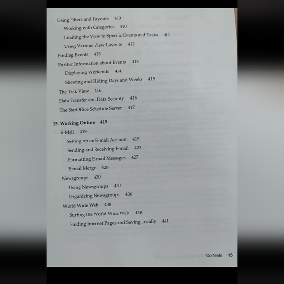 Star Office 5.2 User's Guide Manual PB NF 2000 Windows Desktop Computer PC VTG - Picture 15 of 16